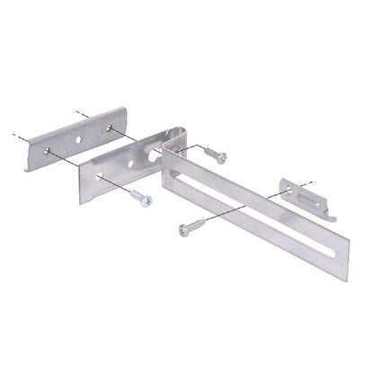 ネグロック アウトレットボックス用支持金具 溶融亜鉛メッキ 20個入 MB209-20