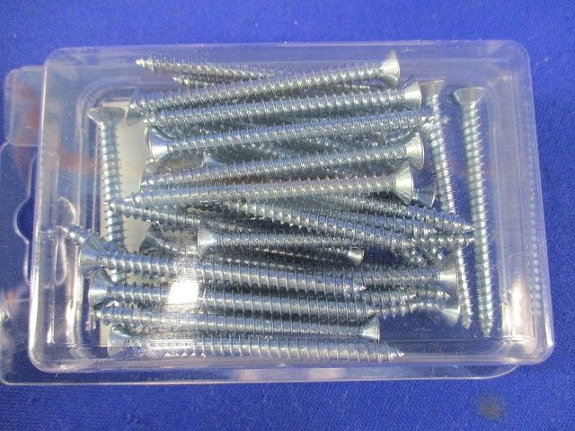 皿タッピングビス A型タッピングネジ ユニクロメッキ付 4×50 40本入 T50-40