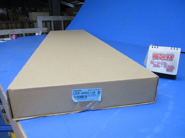 LEDベースライト 40形 埋込 W300 本体のみ(ランプ別売) LEER-43002-LS9