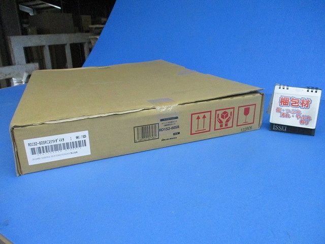 スリット付台板セット・簡単取付タイプ L型レール付 搭載可能質量60kg ペールホワイト RD152-60SR
