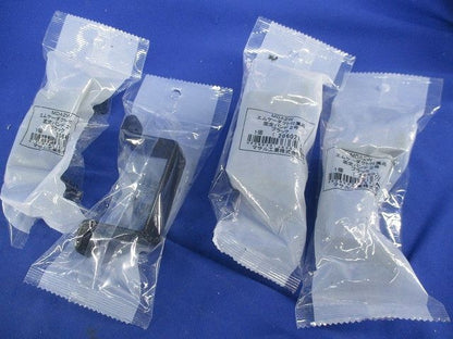エムケーダクト付属品セット(混在5個入)(ブラック) MDA2W他