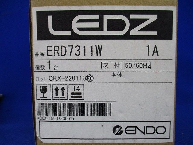 ユニバーサルダウンライト 600TYPE 狭角配光 電源別売 電球色 ERD7311W