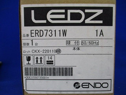 ユニバーサルダウンライト 600TYPE 狭角配光 電源別売 電球色 ERD7311W