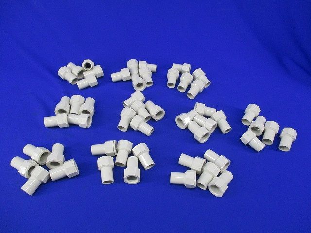 2号コネクタ(50個入)(アイボリー)(汚れ有) 2K-14
