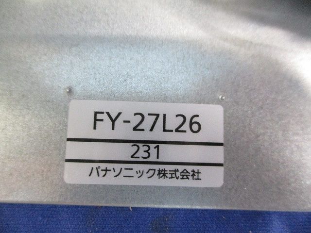 天井埋込形換気扇用ルーバー FY-27L26