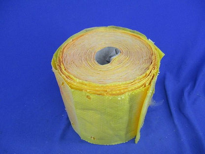 埋設シート(危険注意 この下に高圧電力ケーブルあり(幅約150mm)(長さ未計測)(色あせ有) 型番不明
