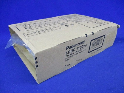 軒下用ダウンライト 温白色 電源内蔵 調光不可 明るさセンサ付 φ100 ホワイト LRDC1100VLE1