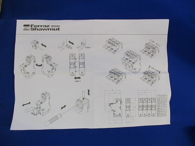 ヒューズホルダ(6個入) US221