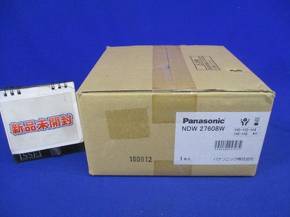 軒下用LEDダウンライト 60〜250形 φ150 ホワイト 拡散 電球色 電源別売 NDW27608W