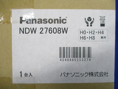 軒下用LEDダウンライト 60〜250形 φ150 ホワイト 拡散 電球色 電源別売 NDW27608W