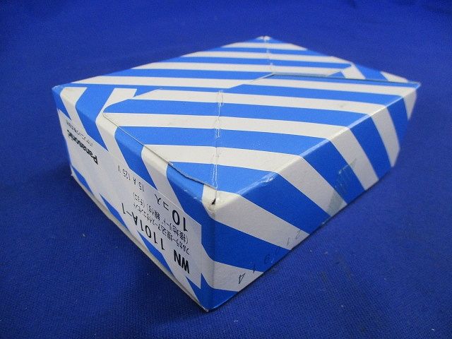 フルカラーアース付コンセント・A 10個入 WN1101A-1-10