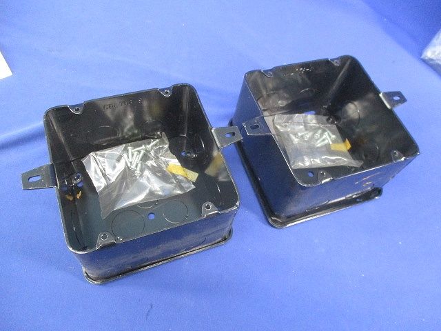 大四角コンクリートボックス(2個入) CBL75B-S