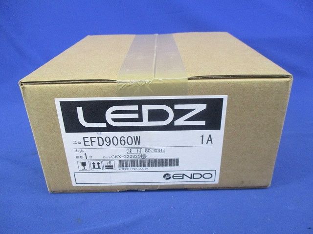 浅型ベースダウンライト/高気密SB形 1000TYPE 拡散配光 白/電球色 EFD9060W