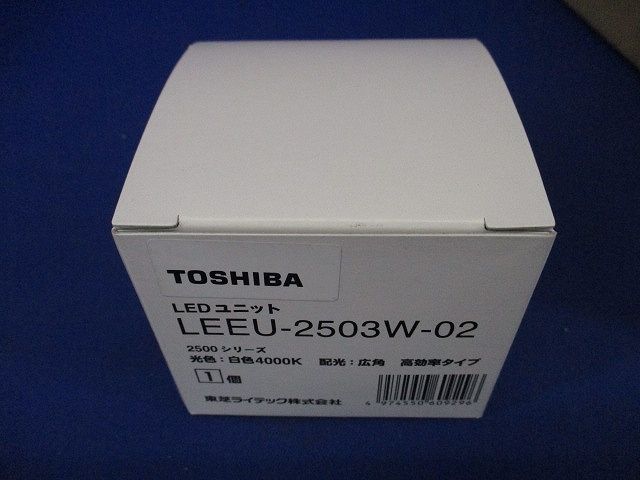 LEDD-18005-LS9+LEEU-2503W-02 LEDダウンライト 白色 LEKD253015W-LS9