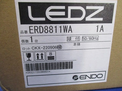 ＬＥＤユニバーサルダウンライト 電球色 φ108 ランプ付き 電源別売 LED交換/断熱施工不可 ERD8811WA
