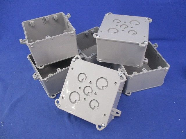四角コンクリートボックス(6個入) 4CBL-75