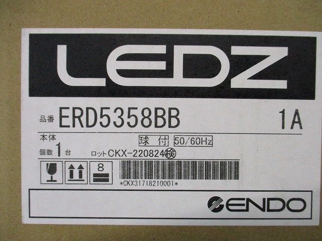 LEDグレアレスユニバーサルダウンライト 本体のみ 電源別売 φ100 電球色 ERD5358BB