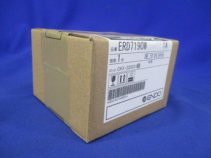 ＬＥＤベースダウンライト 電球色 ランプ付 電源ユニット別売 ERD7190W