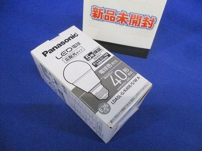 LED電球 一般電球形 40W形相当 電球色 口金E26 広配光タイプ LDA5L-G/K40E/S/WA