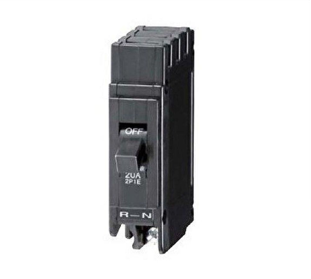 BHミニシリーズ ブレーカー 分電盤用遮断器・制御盤用遮断器 BH-CP1NR 2P1E 20A