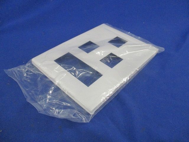 コンセントプレート6コ用(8枚入)(ホワイト) WTF8086