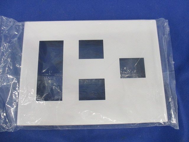 コンセントプレート6コ用(8枚入)(ホワイト) WTF8086