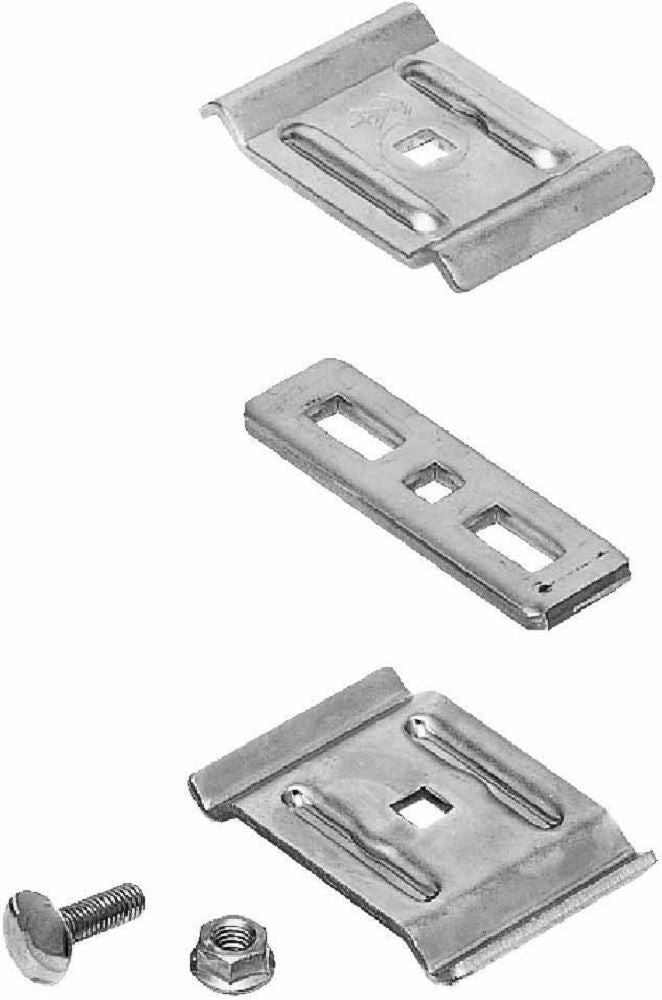 かさねジョイント 電気亜鉛めっき仕様 スチール製 RoHS対応 10セット入 SRM6-JWK-10