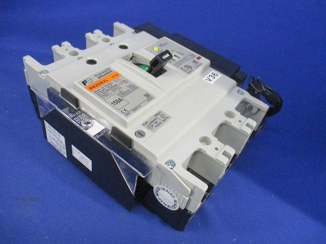 富士オートブレーカ 漏電警報付3P150A BW250RAL-3P150