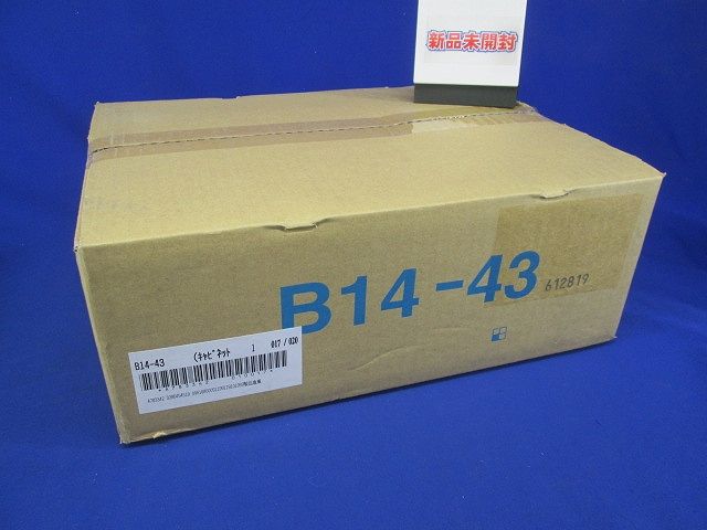 屋内用盤用キャビネット露出形 片扉IP2XD B14-43