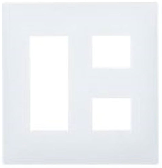 簡易耐火コンセントプレート 5コ用 マットホワイト WTL7705WK