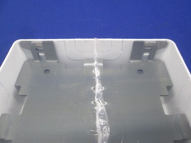 スイッチボックス ワンタッチ 側面ノックアウト 2個用 B型 ホワイト M(Y)262