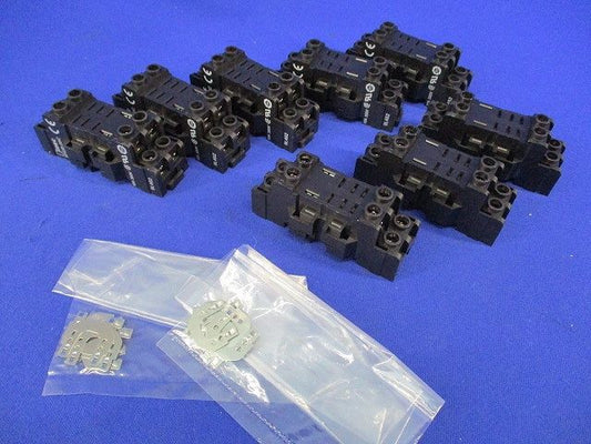 ワンタッチSソケット 表面配線形ソケット フィンガープロテクト形(8個入) SH2B-05C