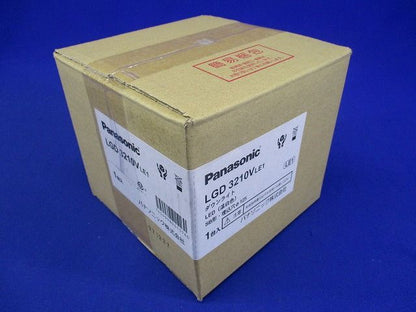 ダウンライト 温白色・拡散・φ125 パネルミナ 100形 乳白 調光不可 電源内蔵 LGD3210VLE1