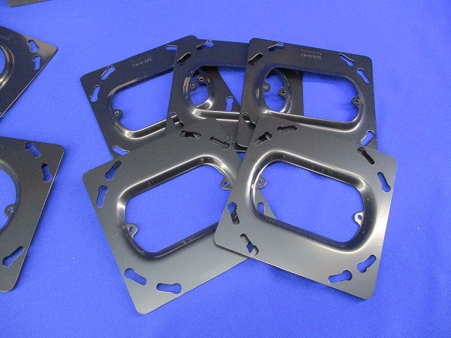 塗装大型四角丸穴カバー・スイッチカバーセット(混在10個入) DS43125B他
