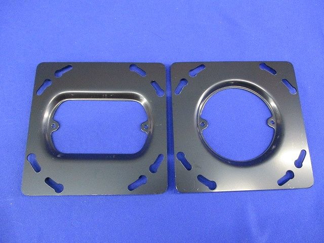 塗装大型四角丸穴カバー・スイッチカバーセット(混在10個入) DS43125B他