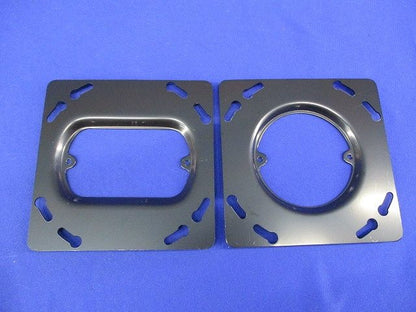 塗装大型四角丸穴カバー・スイッチカバーセット(混在10個入) DS43125B他