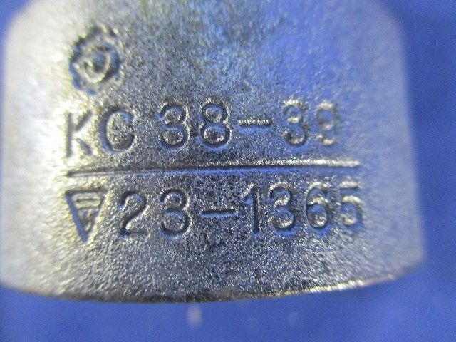 コンビネーションカップリング(亜鉛)(13個入) KC38-39