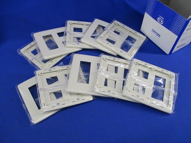 コンセント用プレート(10枚入)(ホワイト) NDG5415