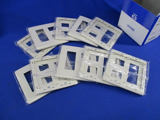 コンセント用プレート(10枚入)(ホワイト) NDG5415