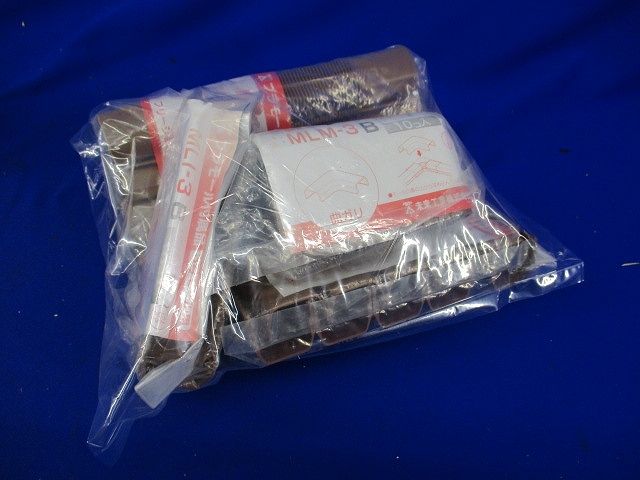 プラモール付属品セット(混在40個入)(茶) MLM-3他