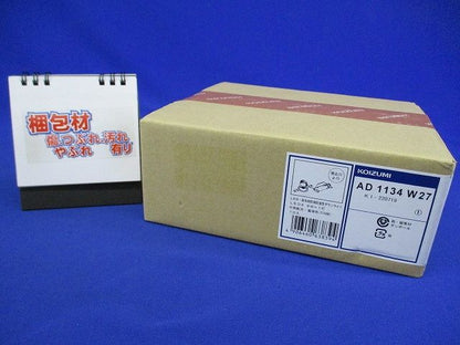 グレアレスダウンライト 中角 マットファインホワイト 電源内蔵(別置) 調光器別売 電球色 AD1134W27