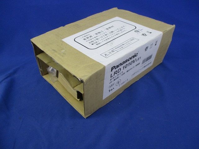 エクステリア ベースダウンライト 温白色 φ75 電源内蔵 調光不可 ホワイト LRD1010VLE1