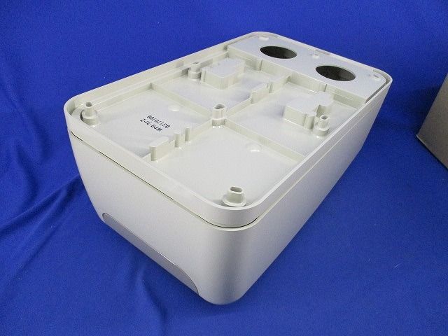 電力量計ボックス(隠ぺい型)(ベージュ) WPR-3J-Z