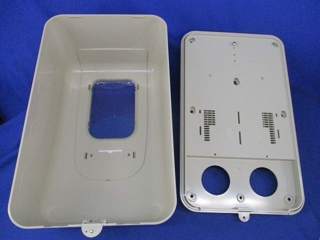 電力量計ボックス(隠ぺい型)(ベージュ) WPR-3J-Z