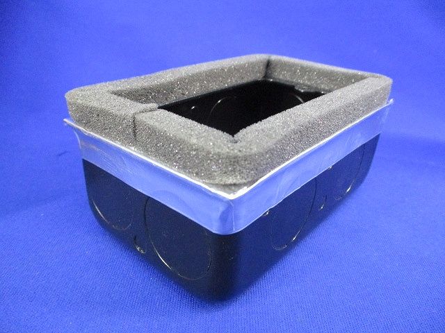 耐火スイッチボックス1個用(ブラック)(汚れ有) MTKB-1CSW-K