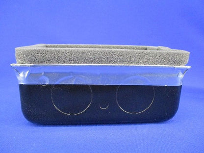 耐火スイッチボックス1個用(ブラック)(汚れ有) MTKB-1CSW-K