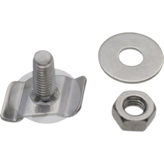 アルミダクト AD5用開口下向き用器具取付金具 ステンレス鋼 20個入 S-DK1-9-20