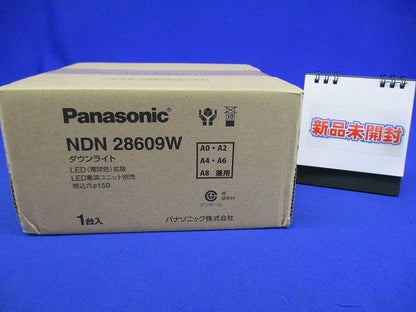 LEDダウンライト器具本体 LED電源ユニット別売 電球色 NDN28609W