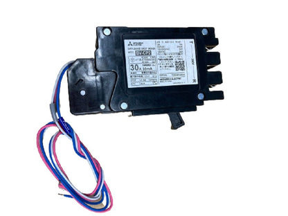 分電盤用遮断器 2P2E BV-CP2 30A 30MA AL