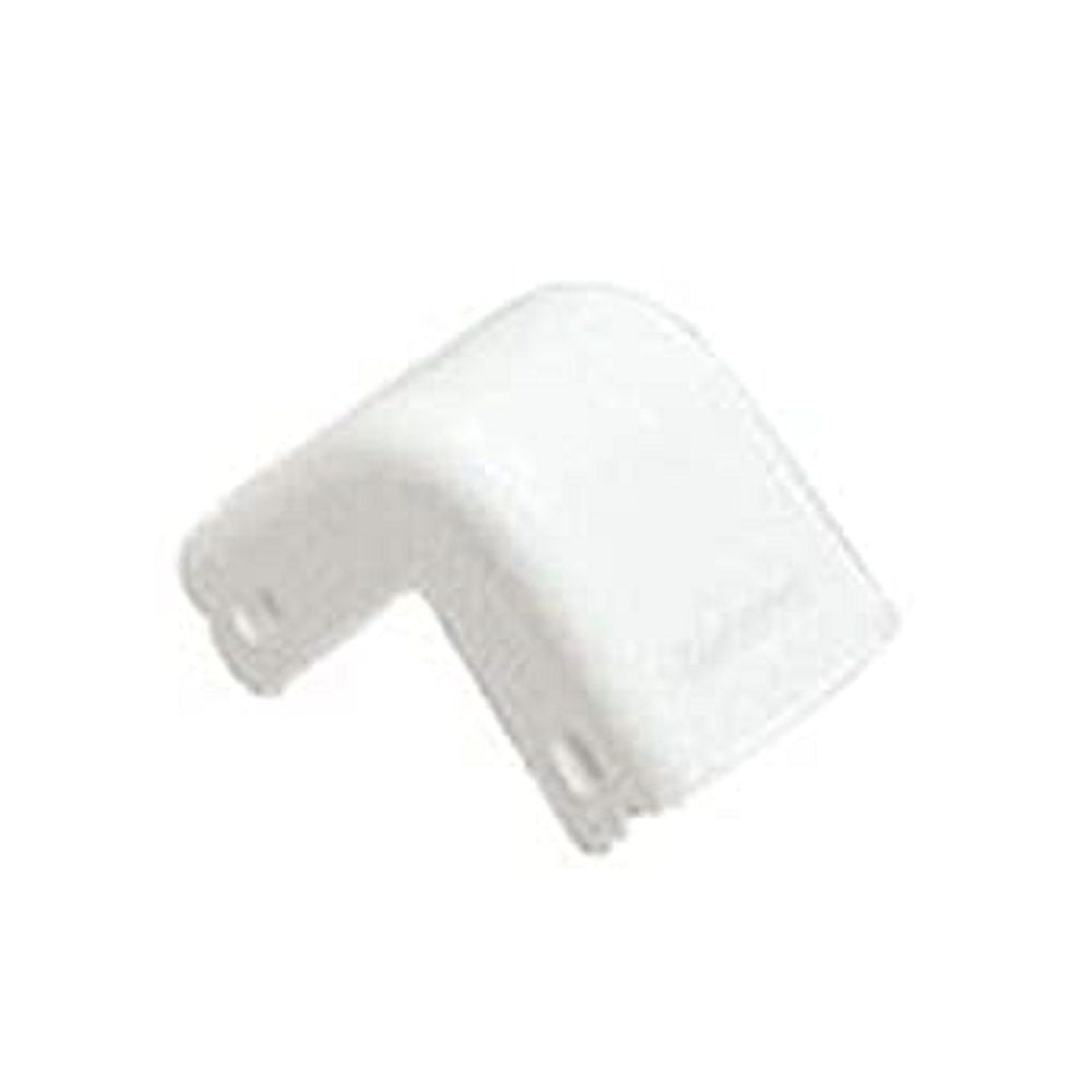 メタルモール エクスターナルエルボ 後付型 A型 ホワイト 10個入り DZA128W-10